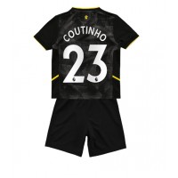 Aston Villa Philippe Coutinho #23 Fußballbekleidung 3rd trikot Kinder 2022-23 Kurzarm (+ kurze hosen)